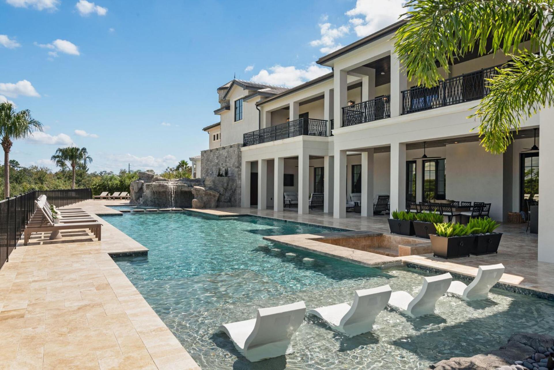 Luxurious 15 Bedroom Villa In Orlando6515 Kissimmee Eksteriør billede