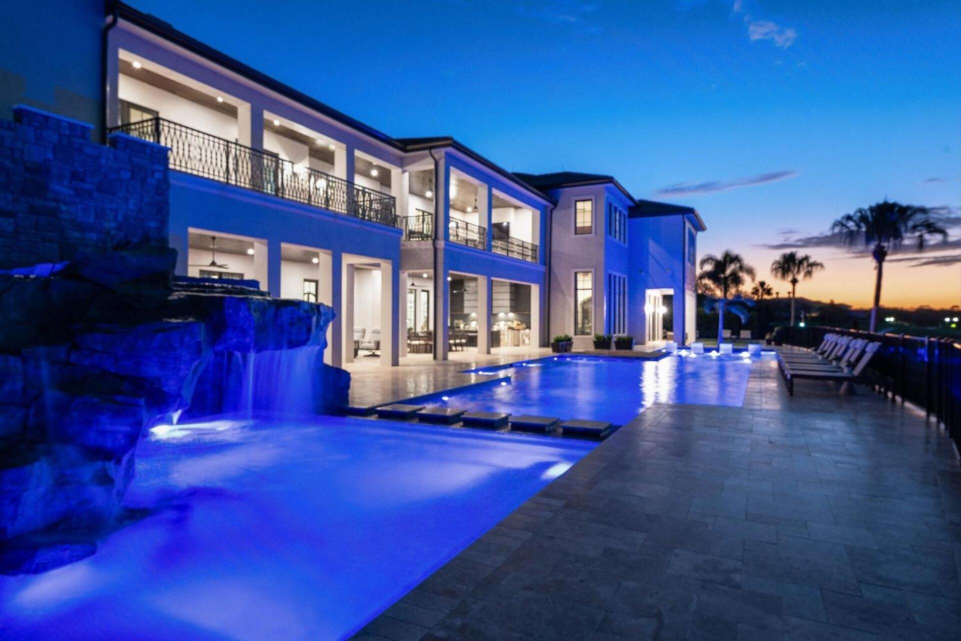 Luxurious 15 Bedroom Villa In Orlando6515 Kissimmee Eksteriør billede