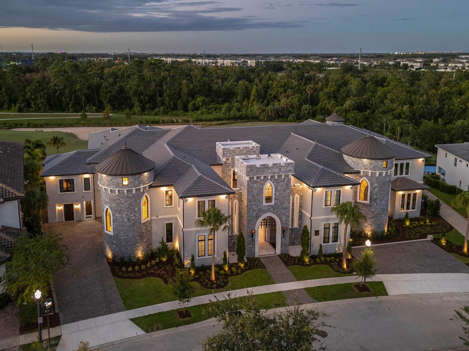 Luxurious 15 Bedroom Villa In Orlando6515 Kissimmee Eksteriør billede