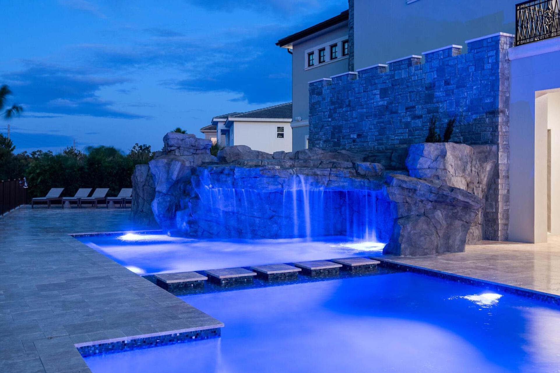 Luxurious 15 Bedroom Villa In Orlando6515 Kissimmee Eksteriør billede