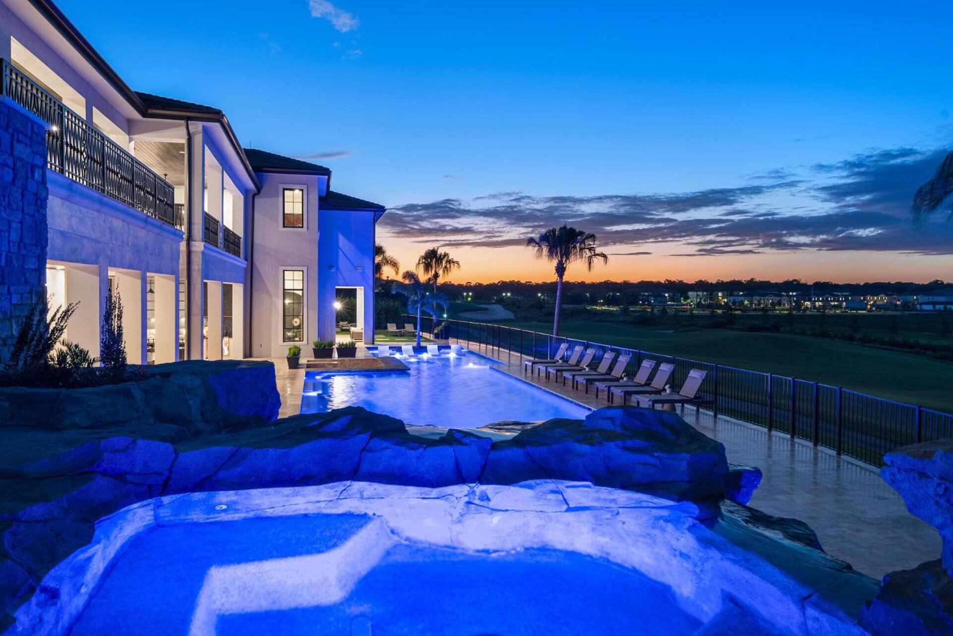 Luxurious 15 Bedroom Villa In Orlando6515 Kissimmee Eksteriør billede