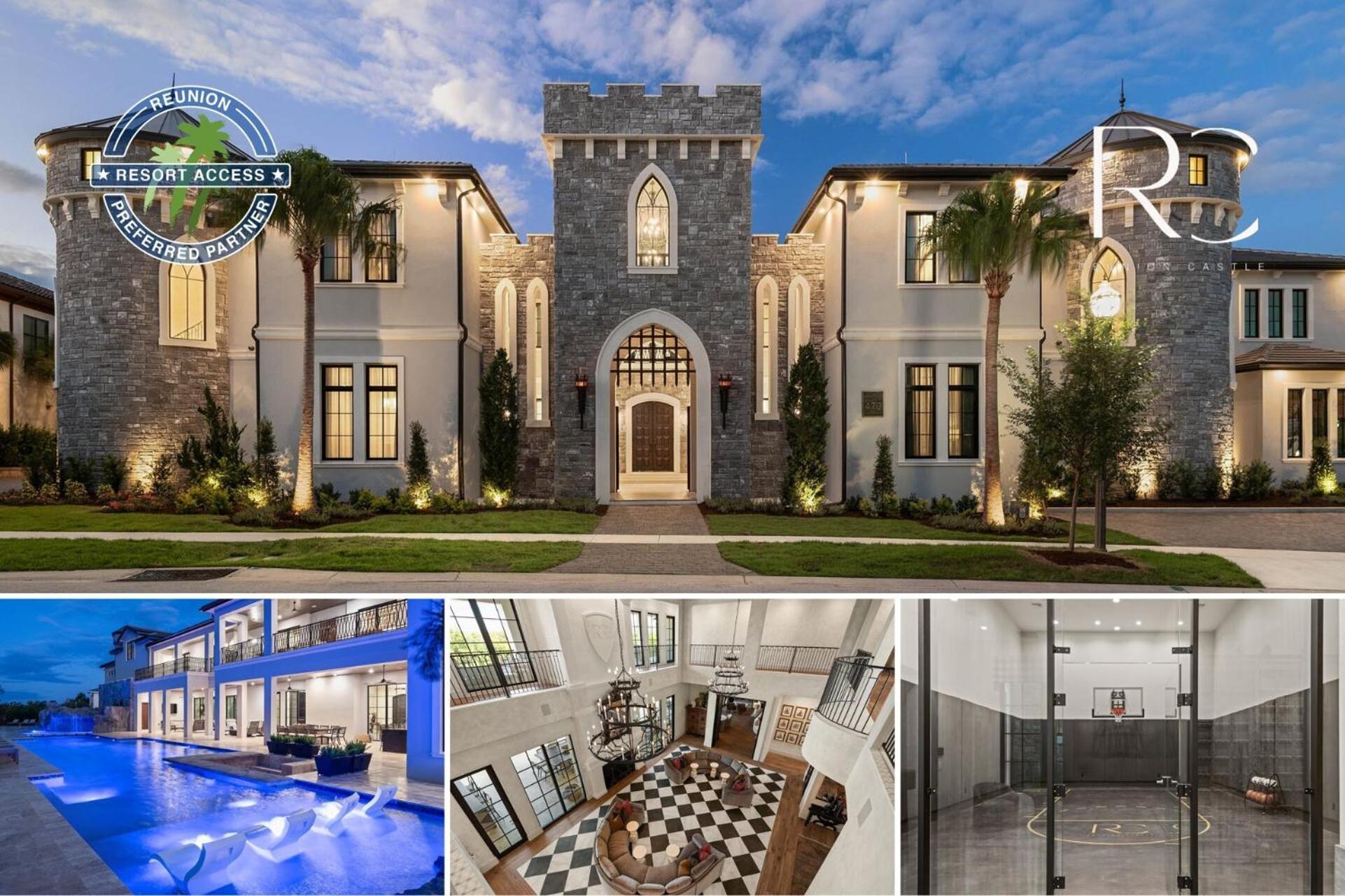 Luxurious 15 Bedroom Villa In Orlando6515 Kissimmee Eksteriør billede